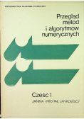 Jankowscy Janina i Michał - Przegląd metod i algorytmów numerycznych, część 1