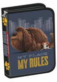 Piórnik dwuklapkowy bez wyposażenia THE SECRET LIFE OF PETS
