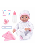 Lalka Reborn Baby 38cm z akcesoriami