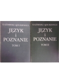 Język i poznanie, tom I-II