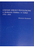 Unickie szkoły początkowe w królestwie Polskim i w Galicji 1772 - 1914