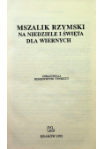 Mszalnik Rzymski dla wiernych