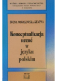 Konceptualizacja uczuć w języku polskim