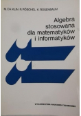 Algebra stosowana dla matematyków i informatyków