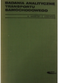 Badania analityczne transportu samochodowego