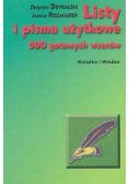 Listy i pisma użytkowe 500 gotowych wzorów