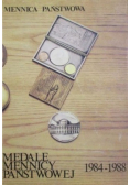 Medale Mennicy Państwowej 1984 1988
