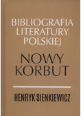 Henryk Sienkiewicz Nowy Nowy korbut