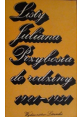 Listy Juliana Przybosia do rodziny 1921 1931
