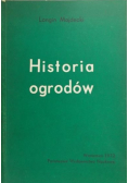 Historia ogrodów