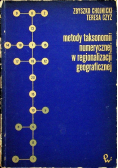 Metody taksonomii numerycznej w regionalizacji geograficznej