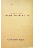 Zbiór zadań z teorii metod numerycznych Część I