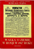 Walka o ziemię w Rosji w 1917 roku