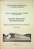 Betony specjalne konstrukcyjne
