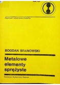 Metalowe elementy sprężyste