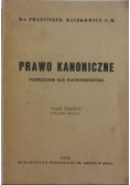 Prawo Kanoniczne podręcznik dla Duchowieństwa
