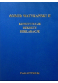 Sobór Watykański II konstytucje dekret deklaracje