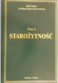 Historia literatury światowej Tom I Starożytność