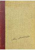 Mickiewicz Dzieła prozą Tom I 1934 r.