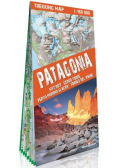 Mapa trekkingowa Patagonia