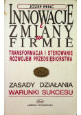 Innowacje i zmiany w firmie