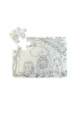 Puzzle Cute Friends Funny Mat STRIGO