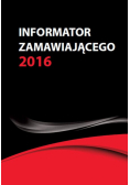 Informator zamawiającego 2016