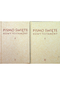 Pismo Święte Nowy Testament tom 1 i 2