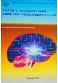 Postępy farmakoterapii - nowe leki przeciwdepresyjne