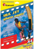 Papier fotograficzny A4 20 kartek