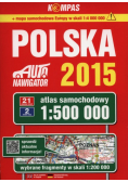 Polska Atlas samochodowy 1:500 000