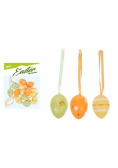 Ozdoba jajka plastik mix 4cm 12szt