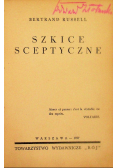 Szkice Sceptyczne 1937 r.