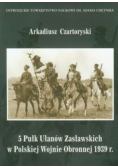 5 Pułk Ułanów Zasławskich w Polskiej Wojnie Obronnej 1939 roku