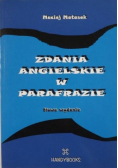 Zdania angielskie w parafrazie