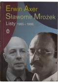 Axer Mrożek Listy 1965 - 1996