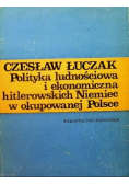 Polityka ludnościowa i ekonomiczna hitlerowskich Niemiec