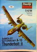 Mały modelarz Nr 5 i 6 / 94 Samolot szturmowy A - 10 Thunderbolt II