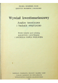 Wywiad kwestionariuszowy Analizy teoretyczne