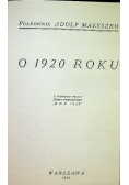 O 1920 roku 1925 r.