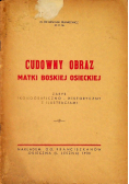Cudowny obraz Matki Boskiej Osieckiej 1938 r.