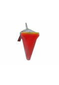 Pachołki 4 sztuki 18 cm + piłka 10,5 cm