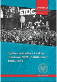 Ogniwa zakładowe i sekcje branżowe NSZZ Solidarność 1980 - 1989