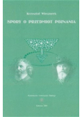 Spory o przedmiot poznania