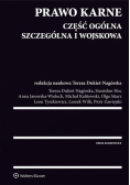 Prawo karne Część ogólna szczególna i wojskowa