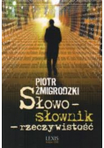 Słowo słownik rzeczywistość