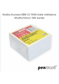 Kostka biurowa biała 85x85x50mm 580K