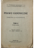 Prawo kanoniczne Tom 2 1933 r.