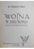 Wojna w 1920 roku