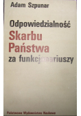 Odpowiedzialność Skarbu Państwa za funkcjonariuszy